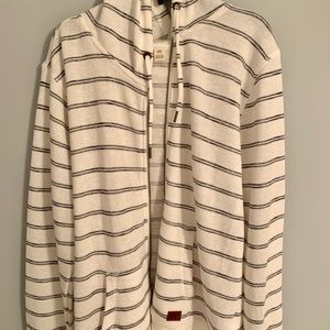 Roxy Zip-Up Striped Jacket
